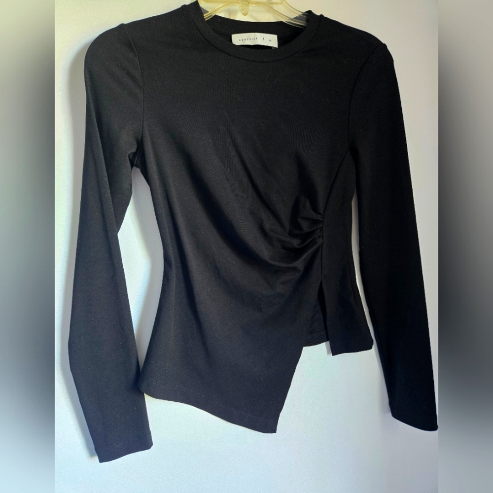 Black Long Sleeve Top
